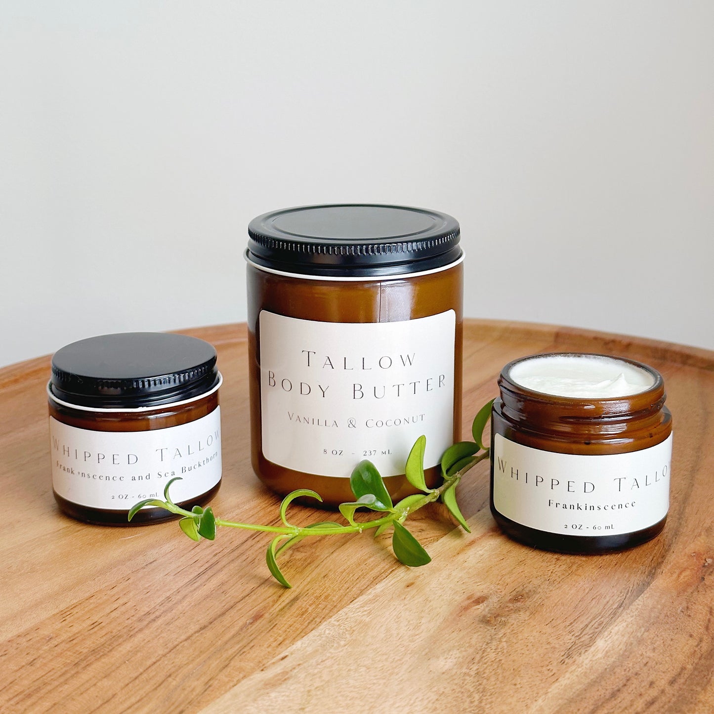 Tallow Body Butter - Vanilla & Coconut